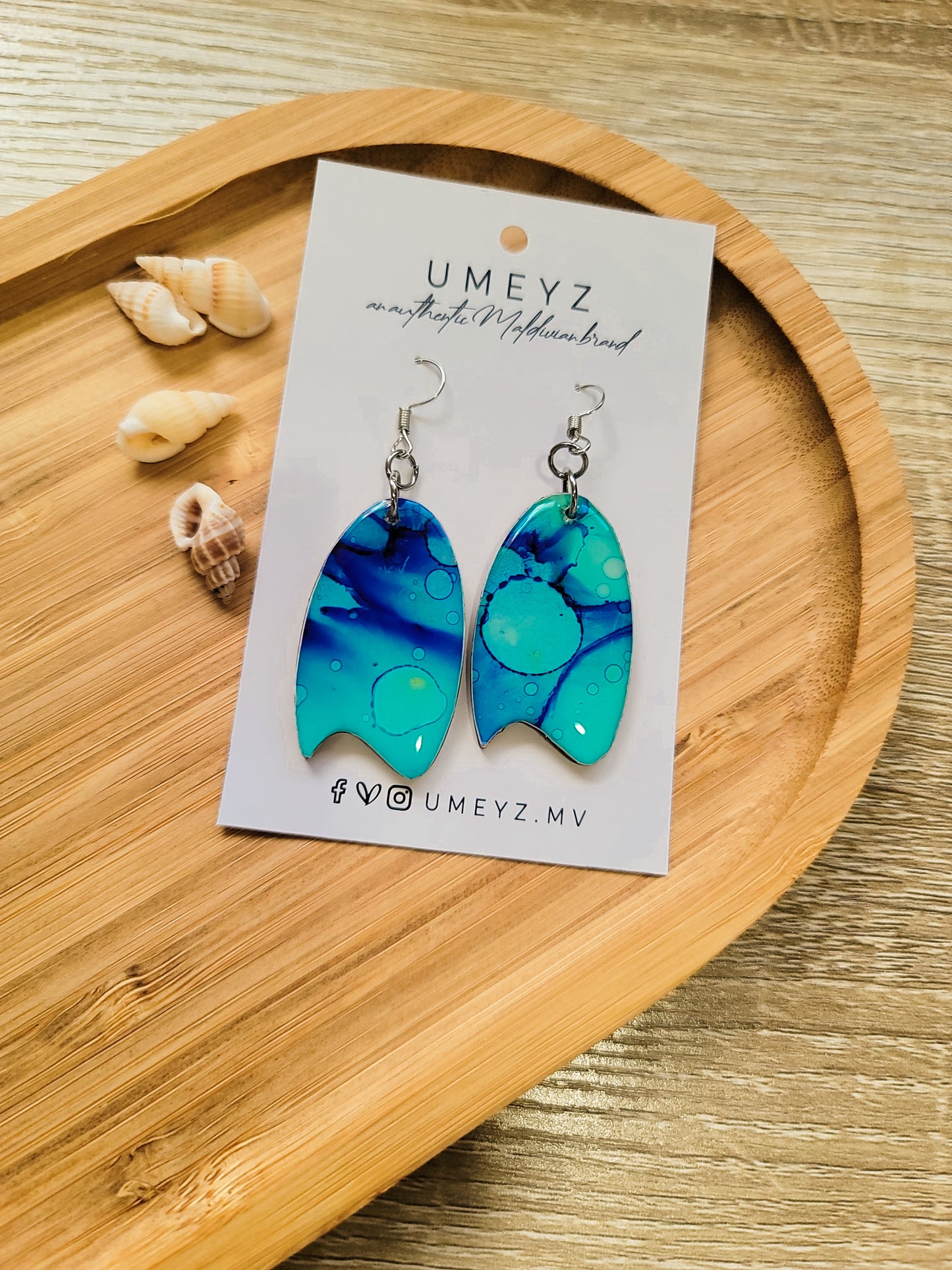 Umeyz Earrings - NooFehi Blues